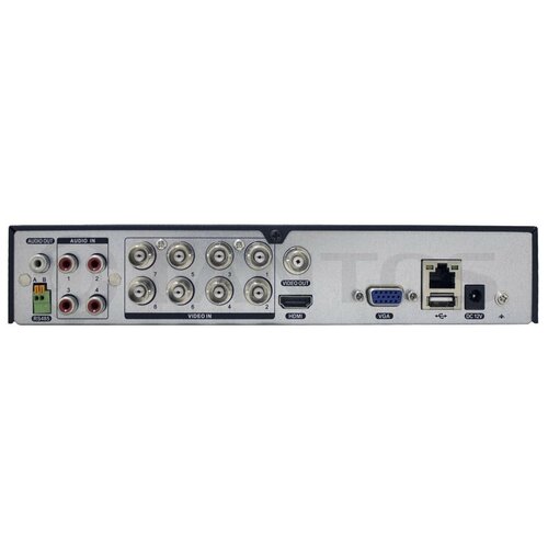 TSr-UV0817 Eco (версия 2021г) 8 канальный мультиформатный видеорегистратор (8 HD +2 IP камеры), до 8 каналов звука (аудио по коаксиалу)
