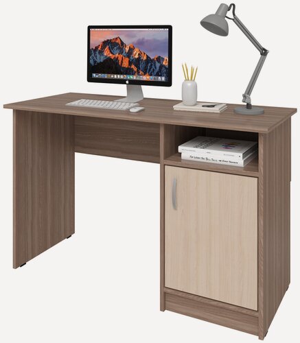 Изображение товара Стол письменный Хит-7, ШхГ: 120х50 см, цвет: Шимо темный/Шимо светлый