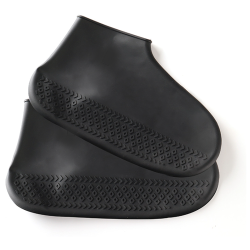 фото Силиконовые чехлы для обуви zdk (черный), 1 пара, размер s