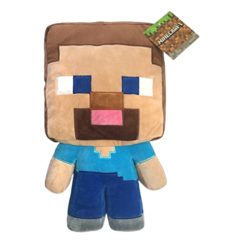 Мягкая игрушка Jinx Minecraft Steve, 38 см, разноцветный фигурка jinx minecraft steve