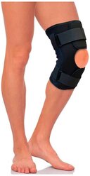 Бандаж на коленный сустав (наколенник) с полицентрическими шарнирами разъемный Т-8508 (Т.44.28) размер XXL