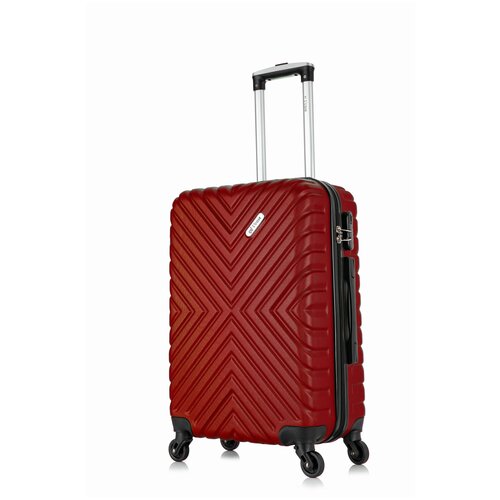 фото Чемодан l’case new-delhi m 63х42х25см (22) красный (2,85 кг) l'case