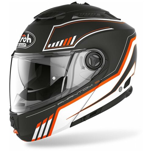 фото Airoh шлем модуляр phantom- s beat orange matt airoh helmet