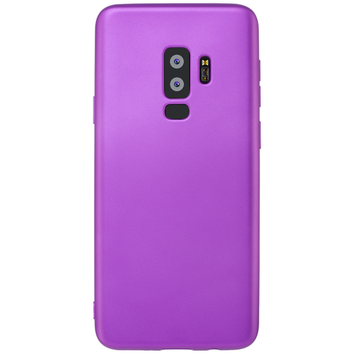 фото Чехол case silk для samsung galaxy s9+, фиолетовый металлик, deppa