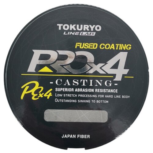 tokuryo леска плетеная шнур tokuryo pro pe x4 yellow pe ppx4y06 150 м 0 132мм Шнур Tokuryo PRO PE X4 Casting 150м Yellow # 0.6 (0.132мм) 9.5Lb