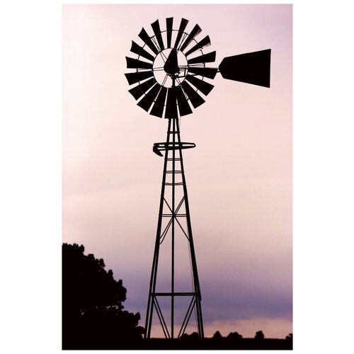 Постер на холсте Ветряная мельница (Windmill) 40см. x 60см.