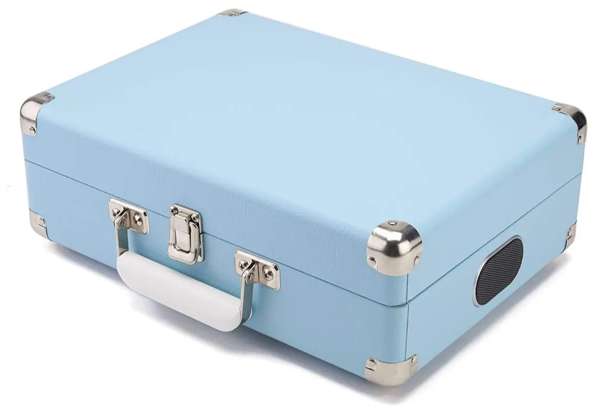 Проигрыватель виниловых пластинок Attache Case Sky Blue цвет голубой