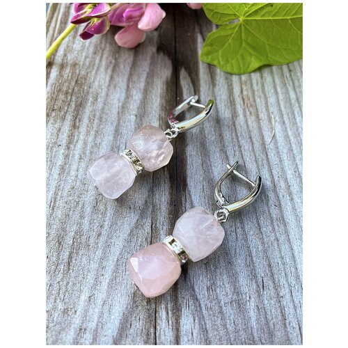 Серьги Koshika кварц розовый 1222₽