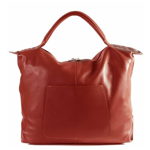 Сумка/Сумка женская/натуральная кожа/MEYNINGER/СВ1933/рыжий/модель шоппер/с плечевым ремешком