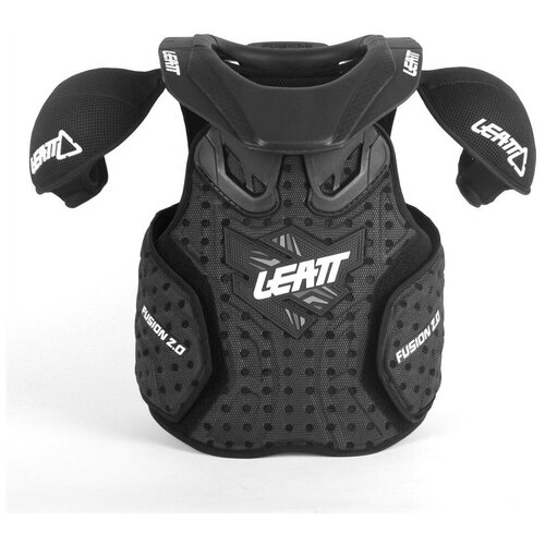 фото Leatt защита панцирь+ шея подростковый leatt fusion vest junior 2.0 black 2021