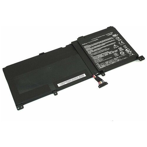 Аккумуляторная батарея для ноутбукa Asus N501 (c41n1524) 15.2V 60Wh черная Orig C41N1524 Orig