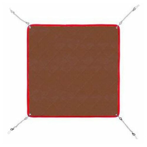 PETTO Гамак для хорьков 40х40см Стандарт Цвет:Коричневый, Красный