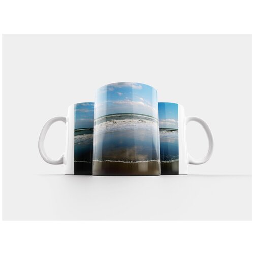 фото Кружка "море, зеландия, пляж" 320 мл lotsprints