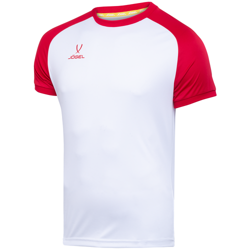 фото Футболка jogel, размер xxl, белый, красный