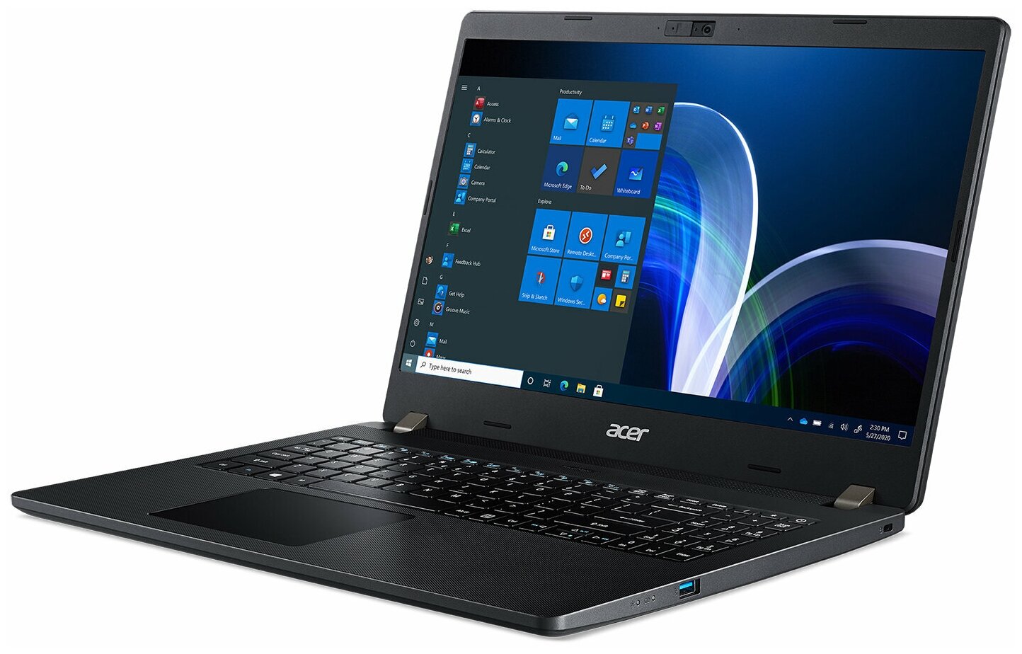 Ноутбук Acer TravelMate P2 TMP215-41-G2-R63W NX.VRYER.006 (AMD Ryzen 5 Pro 5650U 2.3GHz/8192Mb/256Gb SSD/AMD Radeon Graphics/Wi-Fi/Bluetooth/Cam/15.6/1920x1080/Windows 10 Pro)