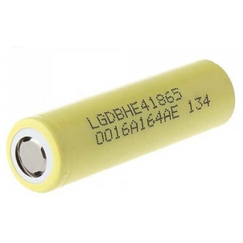 фото Высокотоковый аккумулятор li-ion 18650 для lg lgdbhe41865 2500mah 20а oem