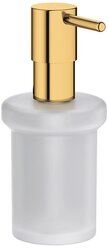 GROHE Essentials 40394GL1 Дозатор для жидкого мыла 160 мл (золото)