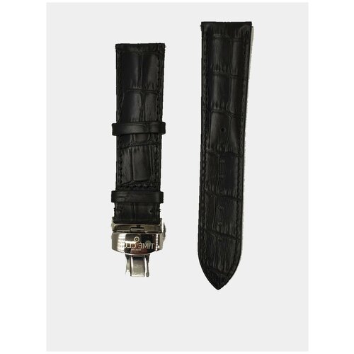 фото Фирменный ремешок с застежкой бабочкой 20/18 l для часов timeclub