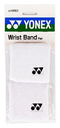 Напульсник Yonex Wristband AC489 x2 White 