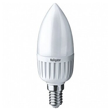 Лампа светодиодная 94 480 NLL-P-C37-5-230-2.7K-E14-FR | код. 94480 | Navigator (5шт. в упак.)