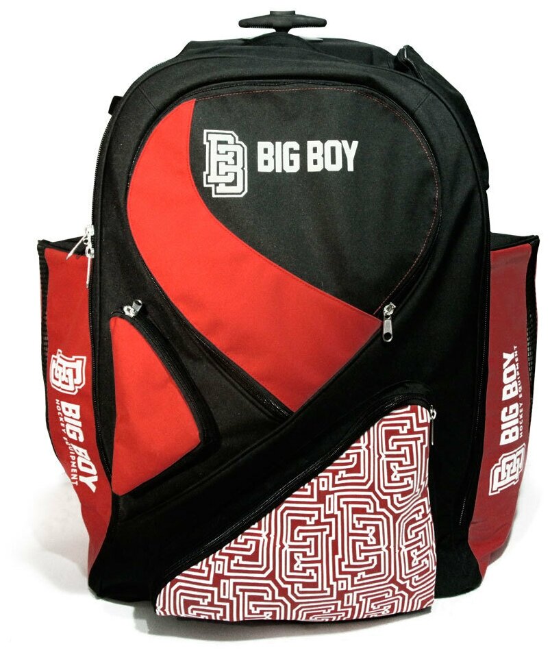 Рюкзак на колесах BIG BOY Elite Line Junior BB-BACKPACK-EL-RD - фотография № 1