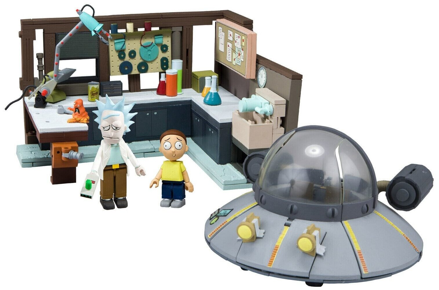 Конструктор LEGO McFarlane Toys Rick & Morty Construction Set - Spa...