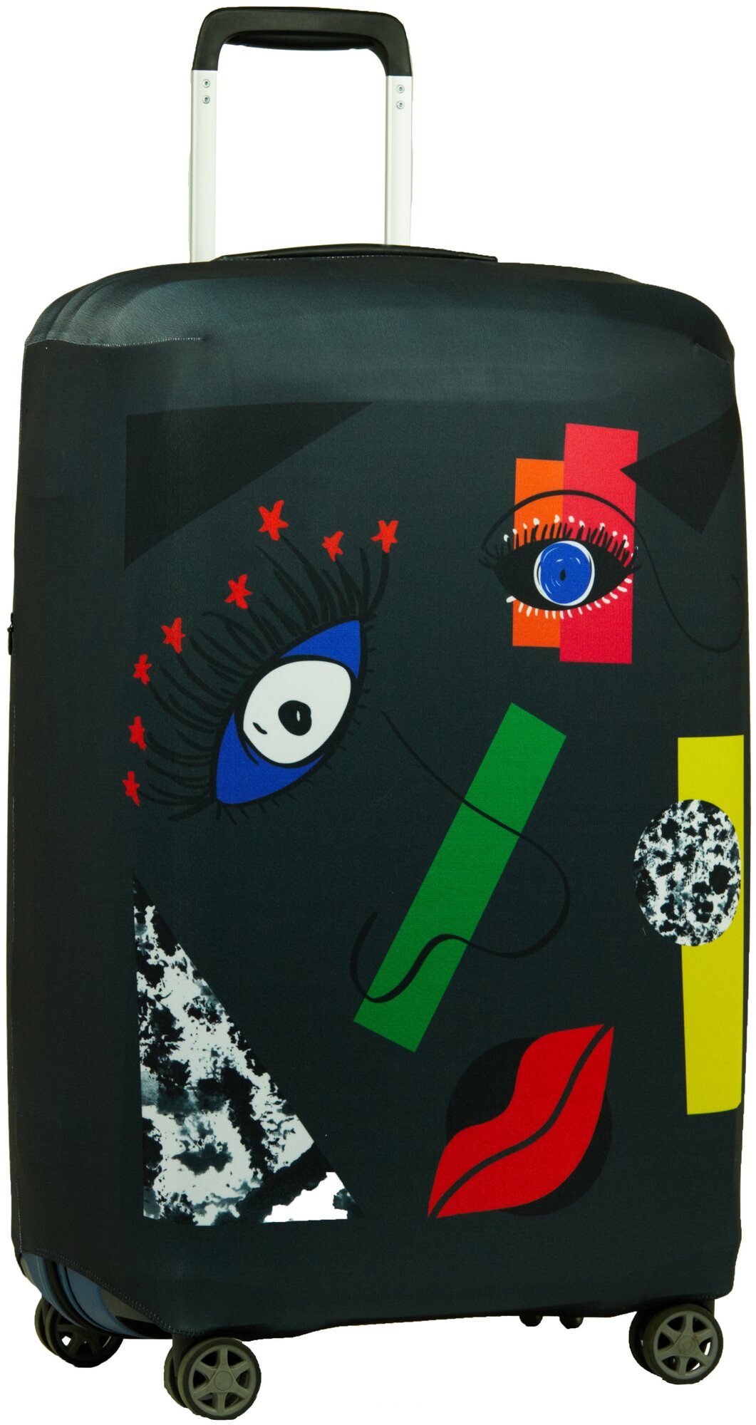 фото Чехол для чемодана, Размер M 65*75 см. серия Art moments, дизайн Fase.