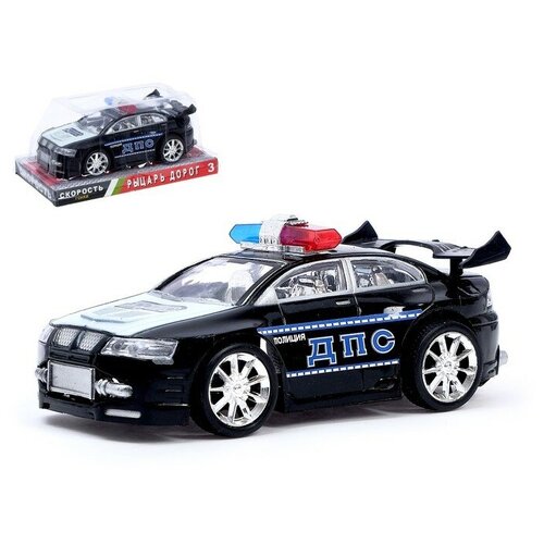Машина инерционная «Полицейская гонка», цвета микс полицейская машина yako toys инерционная в95594