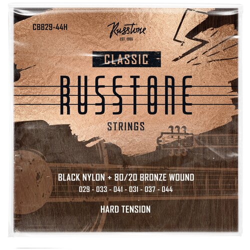 Струны для классической гитары Russtone CBB29-44H russtone 10 52 струны для эл гитары