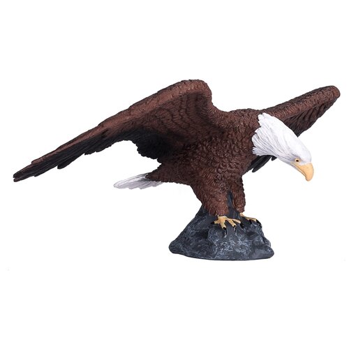 Фигурка Mojo Woodland Белоголовый американский орлан 387027, 5 см игровые фигурки mojo фигурка animal planet паразауролоф xl