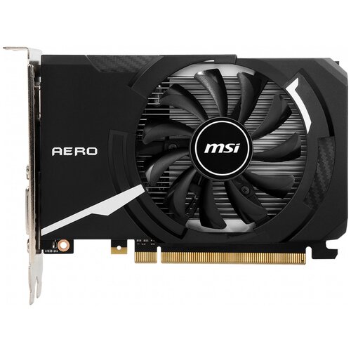 Видеокарта MSI GeForce GT 1030 AERO ITX 2GD4 OC, Retail видеокарта msi gt 1030 2048mb gt 1030 aero itx 2gd4 oc