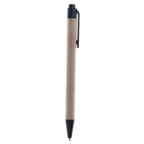 Calligrata Ручка шариковая автоматическая крафт, 0,7мм, cиний цвет чернил, 1 шт.