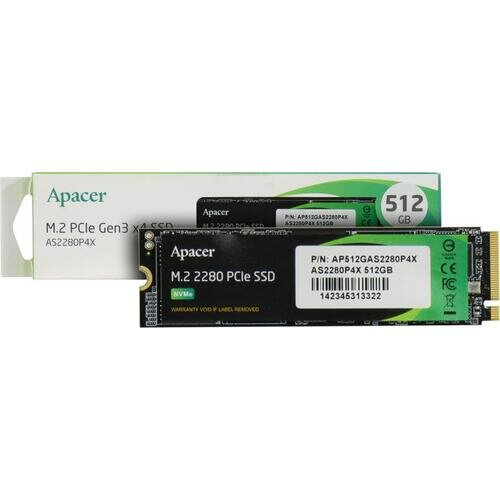 SSD Apacer AS2280 512 Гб AP512GAS2280P4X-1