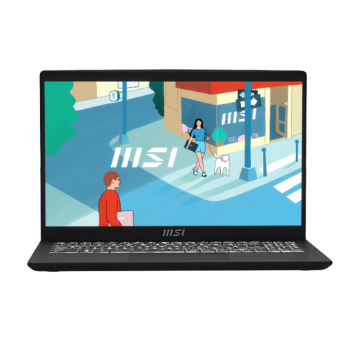 ноутбук msi modern 15 core i5 1335u 15 6 Ноутбук Modern 15 Core i5-1335U 15.6 FHD (1920*1080), 60Hz IPS Onboard DDR4 16GB Iris Xe Graphics 512GB SSD 3 cell (39.3Whr)1.9kg backlight (White) Win11 Pro,1y Black, KB Eng/Rus (9S7-15H112-870)