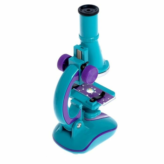 Эврики. Микроскоп детский с набором для исследований, свет микс №SL-0078 арт.1629483