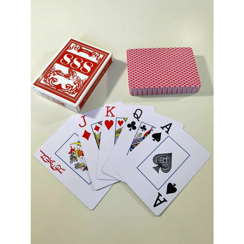 Игральные карты из 100-го пластика для покера 277₽