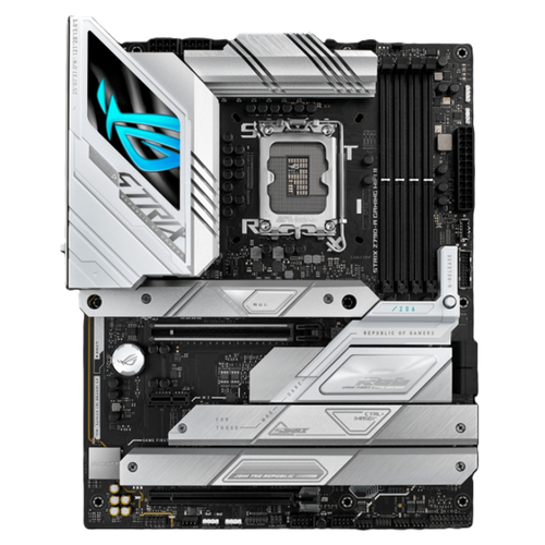 ASUS Материнская плата ASUS ROG STRIX Z790-A GAMING WIFI II LGA1700 Z790 4DDR5 HDMIDP 4xSATA3 RAID 4xM2 Audio Gb LAN USB 32 USB 20 ATX 90MB1E00-M0EAY0 5709800₽