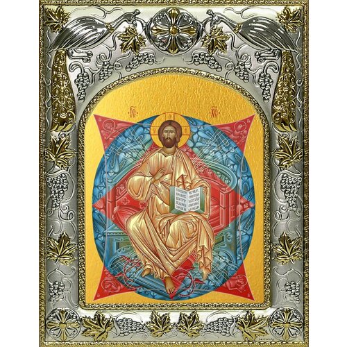 Икона Спас в Силах алмазная мозаика икона спас в силах 25x30 см