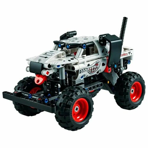 Конструктор Monster Jam Mutt Dalmatian 2 в 1. 244 детали. белый. машинка monster jam 1 43 dalmatian инновационная 6061555