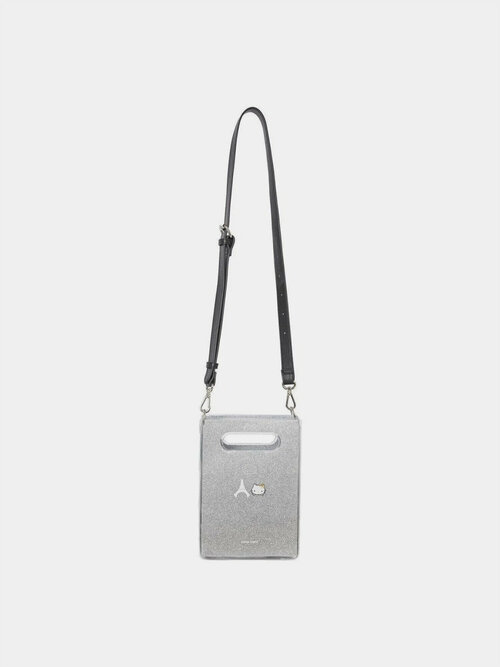 Сумка nana-nana A5 Pvc Bag, серебряный