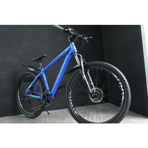 Велосипед горный Time Try TT016 29 27s Гидравлические тормоза Алюминиевая рама Для активного отдыха синий модель 2023 2850000₽