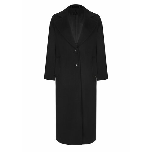 Пальто PennyBlack, размер 44, черный пальто pennyblack размер 44 бежевый
