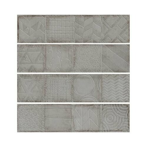 Настенная плитка Cifre Alchimia 2 7,5x30 см Decor Pearl (0.5 м2) бордюр cifre alchimia 2 moldura pearl 5x30см