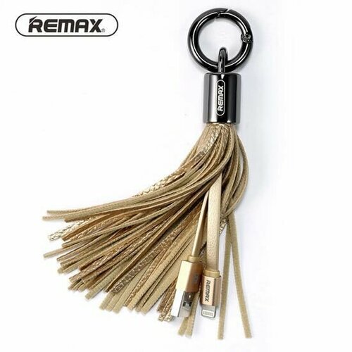 Кабель брелок-кисточка Remax Data Cable for Apple USB RC-053i для iPhone, iPad, iPod