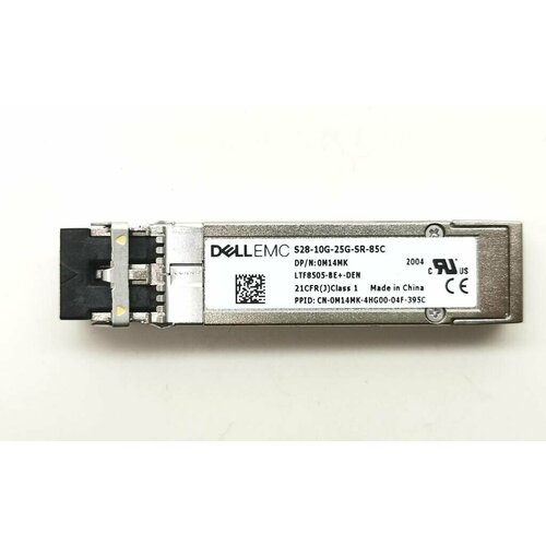 трансивер sfp28 25g sr lrtp8525 x1atl mel lr link Трансивер Dell S28-10G-25G-SR-85С 8,5-28,1 Gb/S 10m