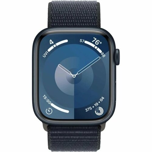 Умные часы Apple Watch Series 9 41 мм Aluminium Case GPS, Midnight Sport Loop