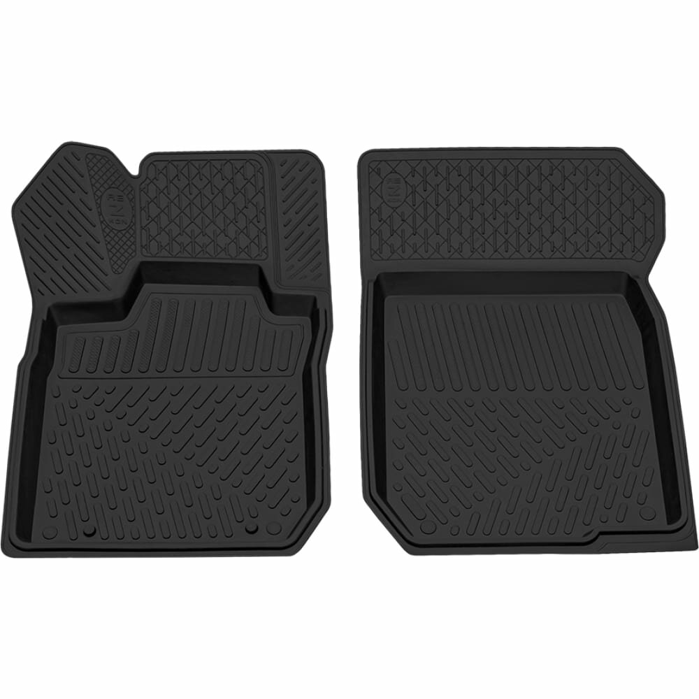 фото Коврики в салон резиновые для Renault Logan (04-15),