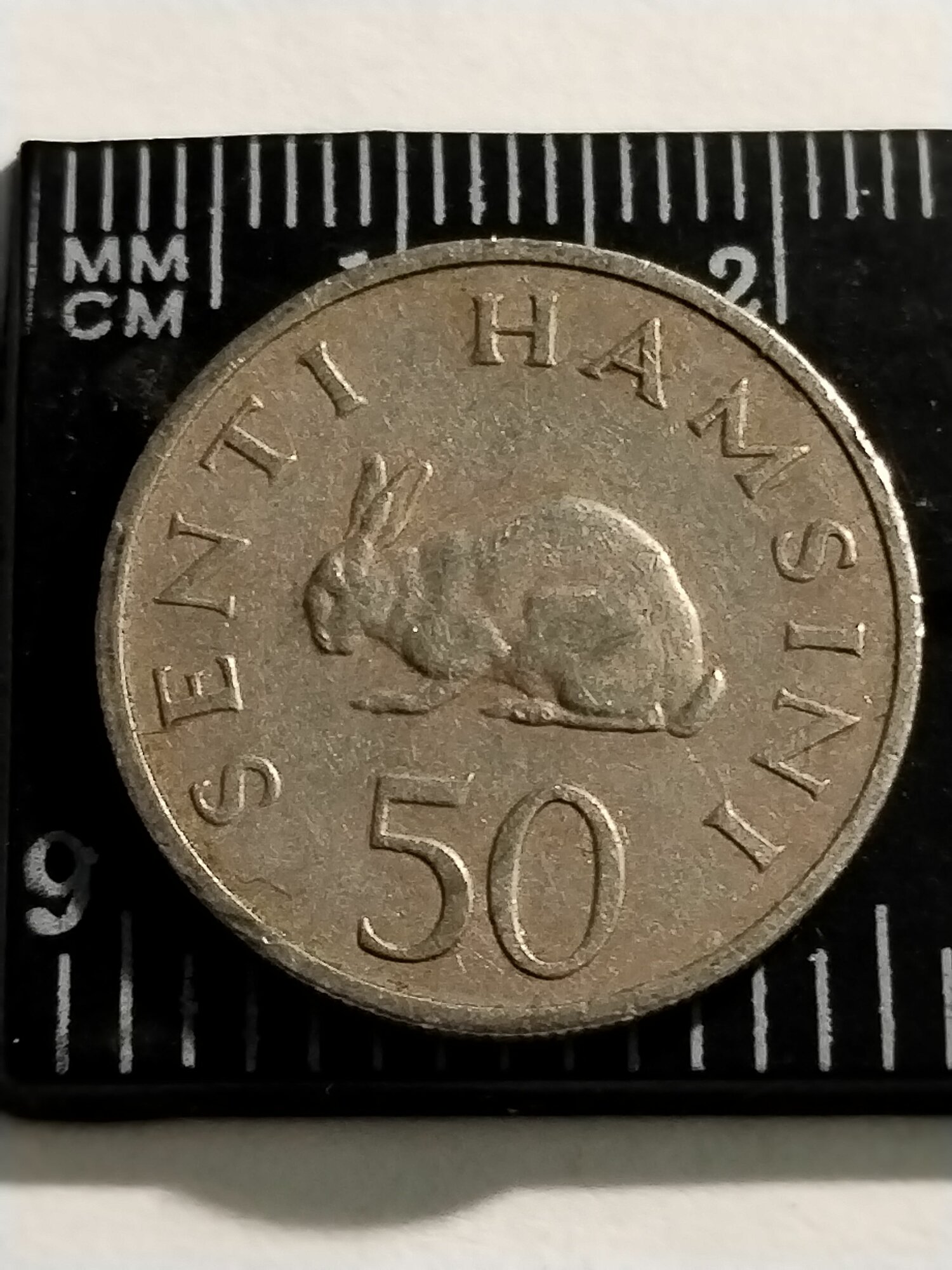 Танзания 50 центов 1966. Кролик.