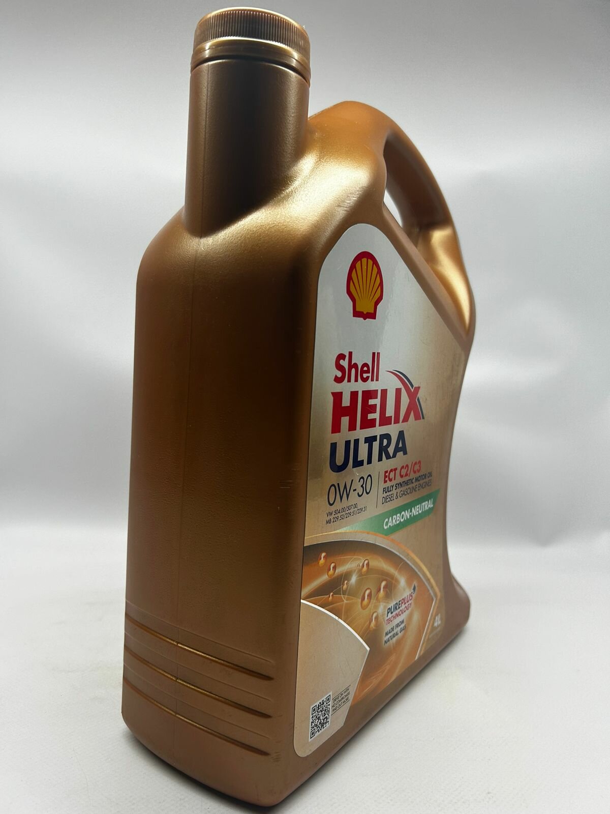 Shell Масло моторное синтетическое "Helix Ultra ECT C2/C3 0W-30", 4л