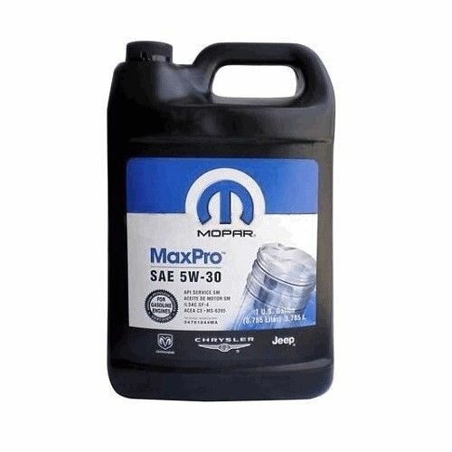 Масло моторное Mopar SAE 5W-30 MaxPro (США) , 5л+лейка масло для автомобиля 68518203AA